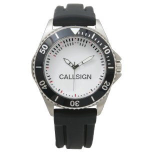 Montre Surveillance du code Morse élégant