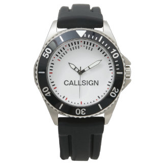Montre Surveillance du code Morse élégant