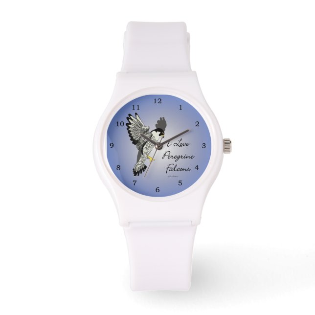Montre Surveillance du faucon pèlerin (Recto)
