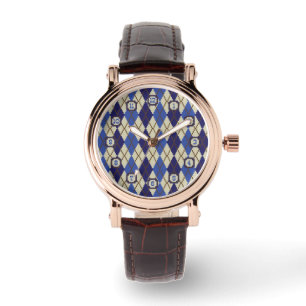Montre Surveillance du Jacquard Blueberry Scone