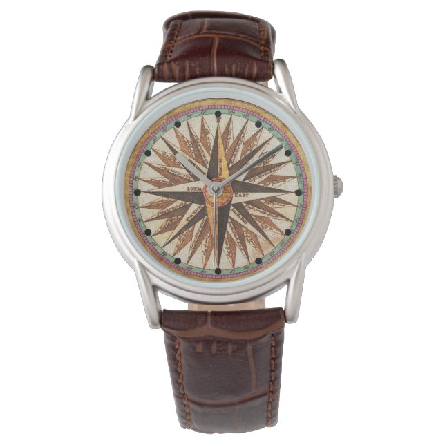 Montre Surveillance du Rose vintage Compass (devant)