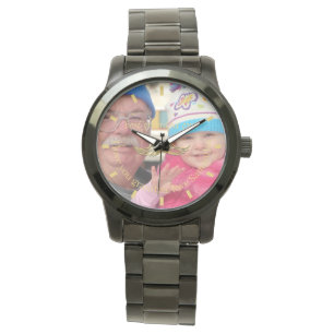 Montre Surveillance du script photo personnalisé   Meille