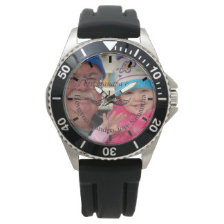 Montre Surveillance du script photo personnalisé | Meille