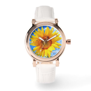 Montre Surveillance du tournesol et des abeilles
