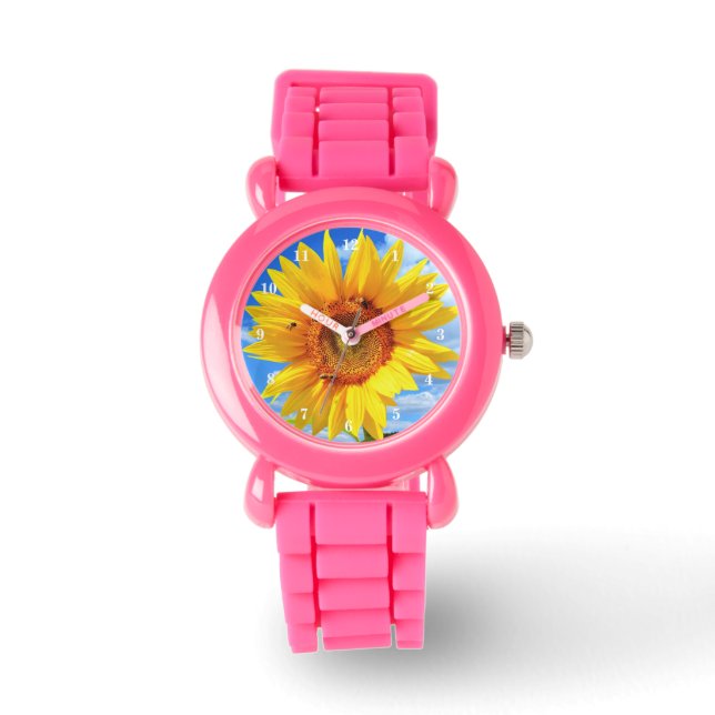Montre Surveillance du tournesol et des abeilles (Recto)