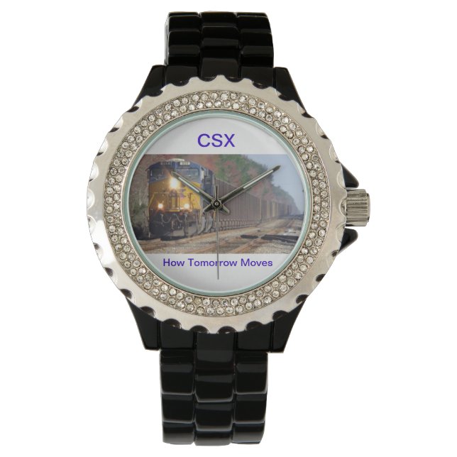 Montre Surveillance du train de charbon CSX (devant)
