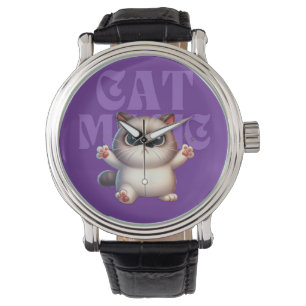 Montre Surveillance intelligente de l'alimentation Cat