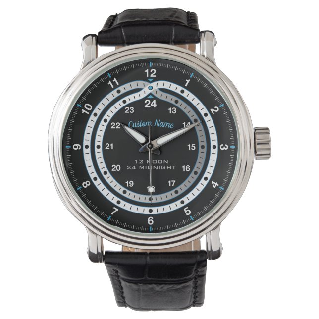 Montre Surveillance personnalisée 24 heures (devant)