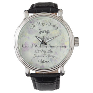 Montre Surveillance personnalisée de l'anniversaire du M
