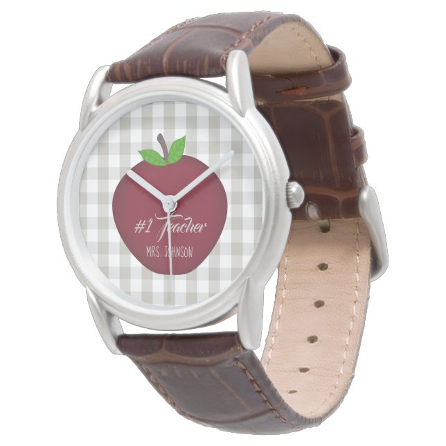 Montre Surveillance personnalisée de l'enseignant #1 (Incliné)