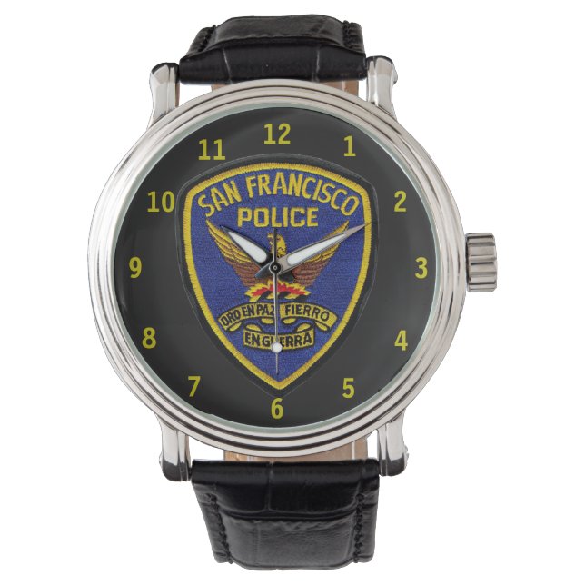Montre Surveillance policière de San Francisco (devant)