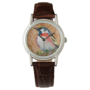 Montre Surveillance vintage des oiseaux
