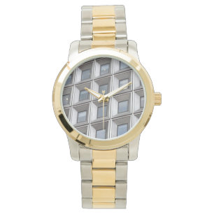 Montre Surveillance "Windows Abstrait"