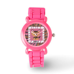 Montre Sweet Baby rose et Yorkie Brown