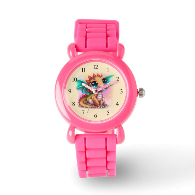 Montre Sweet Kawaii Baby Dragon (Recto)