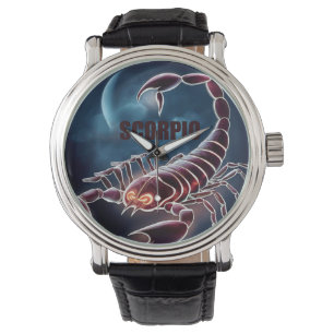 Montre Symbole astrologique Scorpio