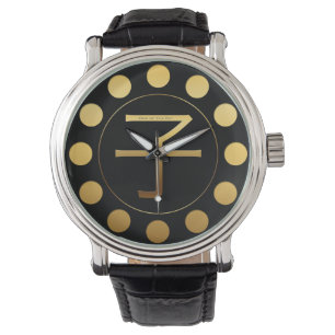 Montre Symbole Black Watch de l'année Rat Gold