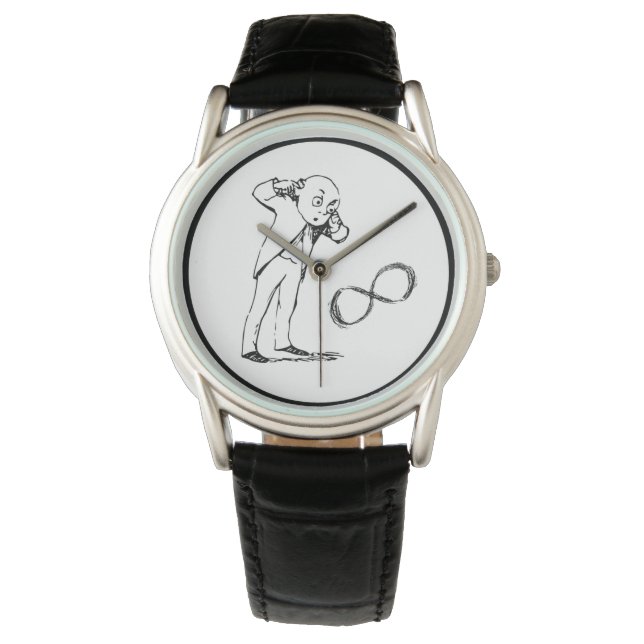 Montre Symbole cool d'infinité Philosophie Watch (devant)