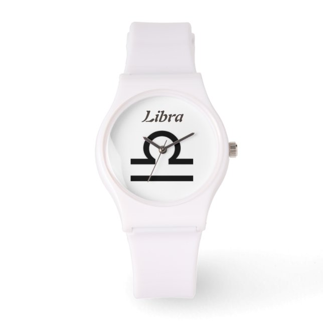 Montre Symbole de la Libra du Zodiaque. Mesdames Montres. (Recto)