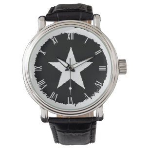Montre Symbole de l'étoile blanche de l'armée patriotique
