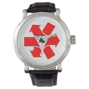 Montre Symbole de non-recyclage