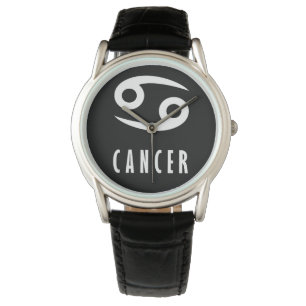 Montre Symbole du cancer du zodiaque