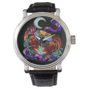 Montre Symbole du cancer du zodiaque