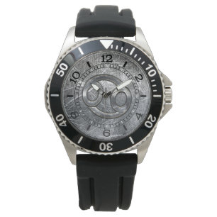 Montre Symbole du cancer du zodiaque Diode de style indus