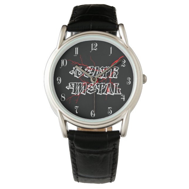 Montre Symbole en métal mort (devant)