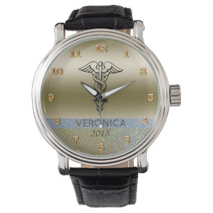 Montre SYMBOLE Médicale DE CADURÉE Infirmières infirmiè