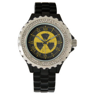 Montre Symbole nucléaire de radiation