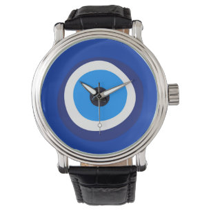 Montre symbole oculaire maléfique talisman arabe turc gre