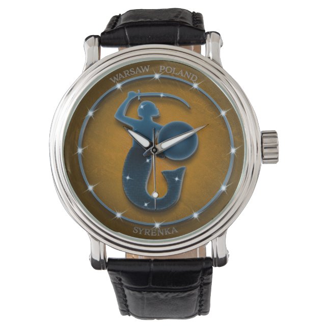 Montre Syrenka - Varsovie - Pologne Watch (devant)