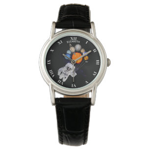 Montre Système solaire Soleil Planètes Astronaut Voie Lac