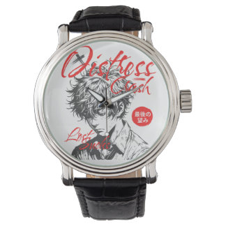 Montre T-shirt imprimé moderne - Graphique élégant et ten