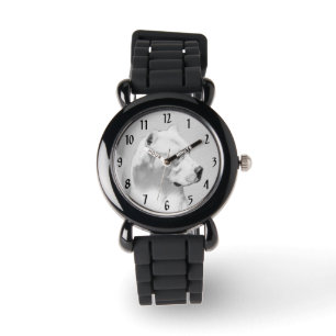 Montre Tableau Dogo Argentino - Art Chien original