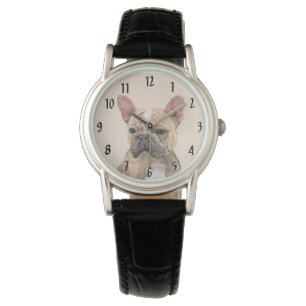 Montre Tableau Français Bulldog (Sable) - Joli Original D