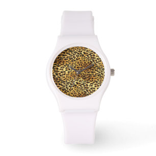 Montre Tableau Motif de Camouflage de tôles léopard