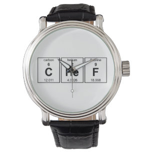 Montre Tableau périodique de chef