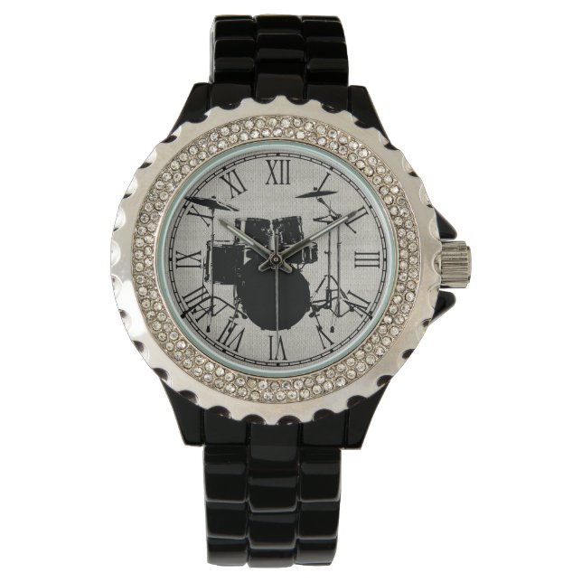 Montre Tambours à rouleaux (devant)