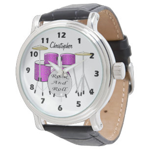 Montre Tambours Ajouter un nom