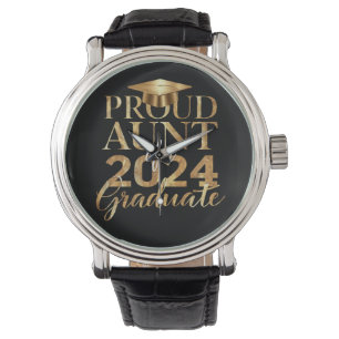 Montre Tante fière d'une promotion de finissants 2024