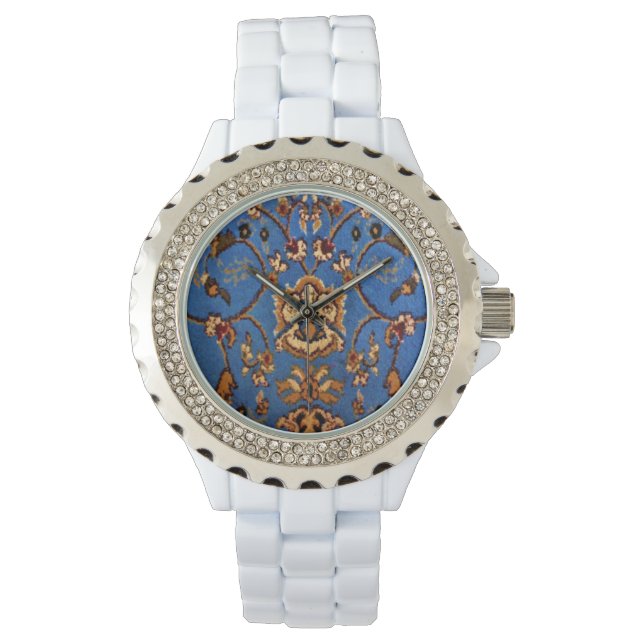 Montre Tapis bleu Oriental (devant)