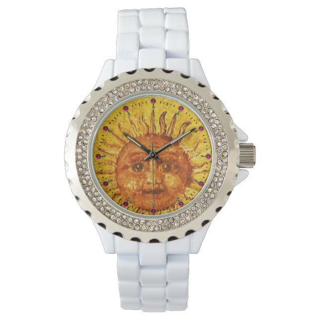 MONTRE TAROTS DE RENAISSANCE ANTIQUE 19 / LE SOLEIL (devant)