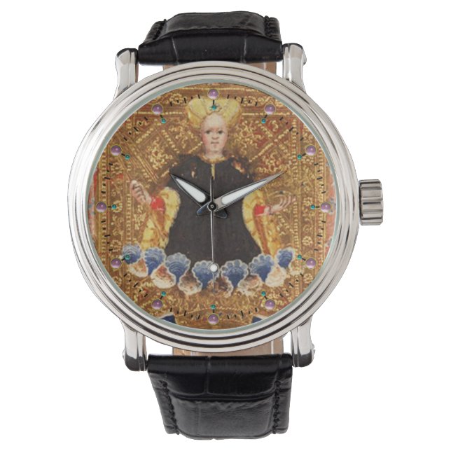 MONTRE TAROTS DE RENAISSANCE ANTIQUE 21 / LE MONDE (devant)