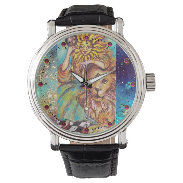 MONTRE TAROTS DES OMBRES PERDUES / LE SOLEIL (devant)
