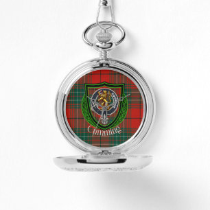 Montre Tartan et blason du clan écossais Cumming