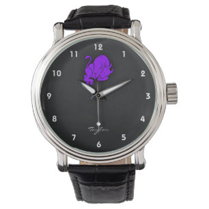 Montre Taurus violet