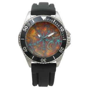 Montre Techno Psychedelic Fractal