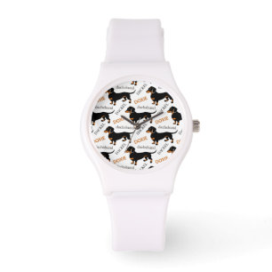 Montre Teckel ou motif mignon de Doxie